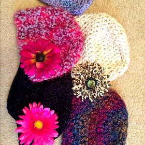 Handmade crochet hats
